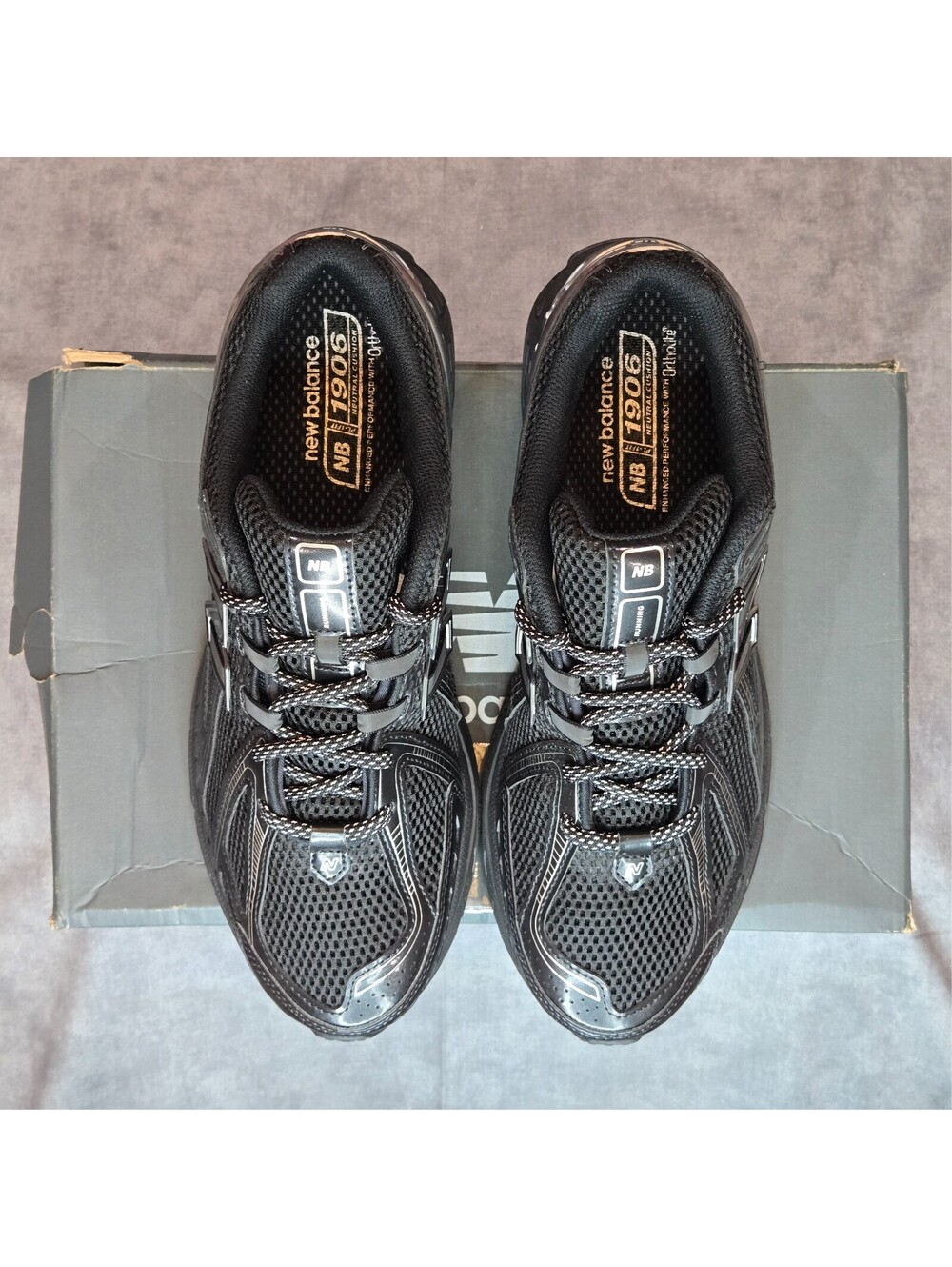 New Balance 1906R - Black / Metallic Silver (U1906ROS) Men’s 10.5 BRAND NEW - Picture 3 of 9